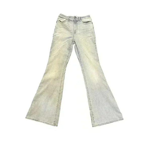 Elizabeth and James Size 6/ 29 Jeans High Rise Flare Light Wash Boho Hippie